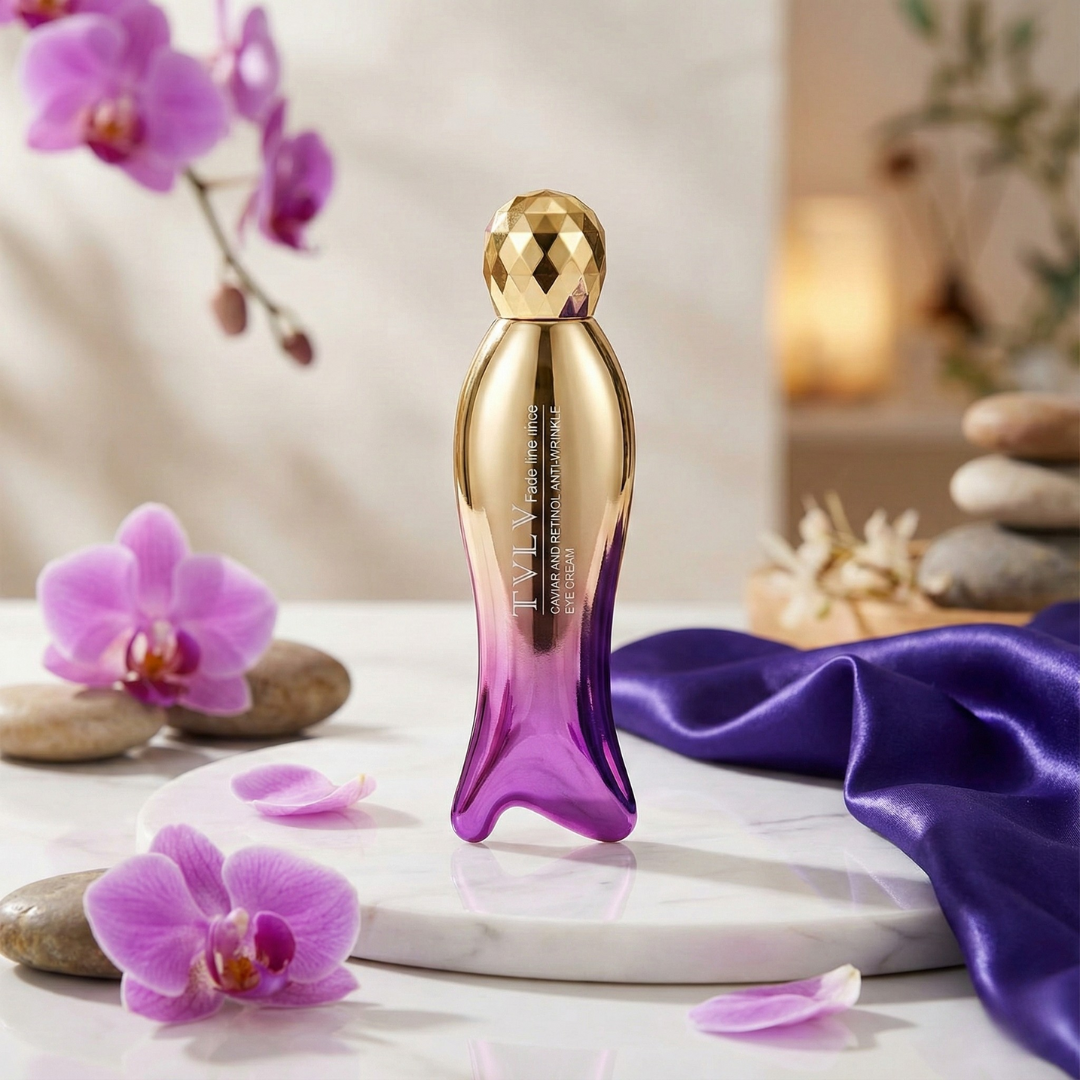 Sérum Anti-Ojeras con Caviar y Piedra Gua-Sha