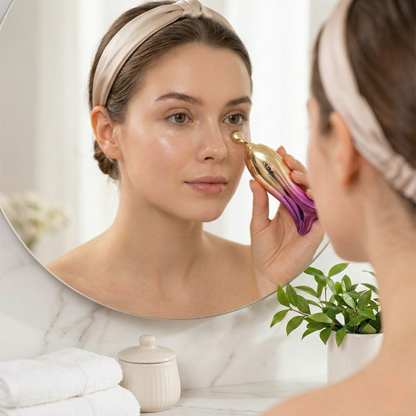 Sérum Anti-Ojeras con Caviar y Piedra Gua-Sha