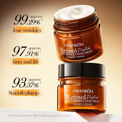 Crema Antiarrugas con Péptidos – Reafirma y Suaviza (50 g)